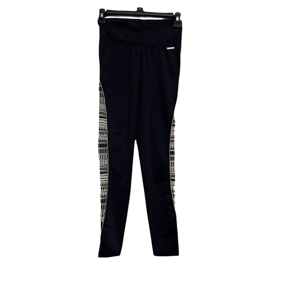 Track & Field Black knitted Mesh on Side Leggings Size S - Picture 1 of 13